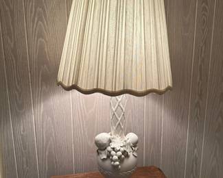 Italian Blanc de Chine Table Lamp