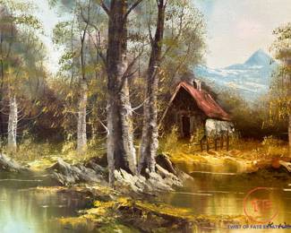 Original Oil on Canvas signed K. WALKER