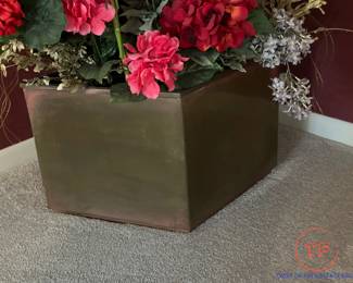 Vintage Brass Planter
