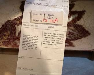 Vintage SCHNADIG CORP. Loveseat