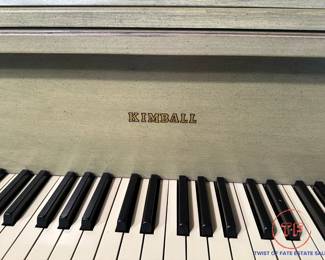 1950's KIMBALL French Provincial Style Grand Piano with Bench