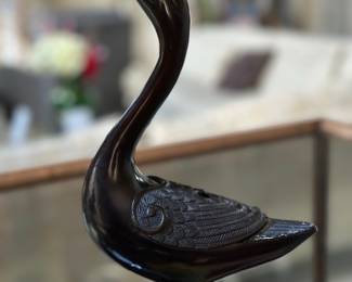 Chinese Bronze Geese Incense Burners