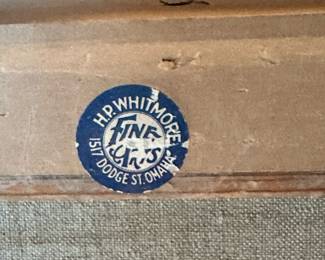 Original ROBERT WOOD (1889 - 1979) Oil on Canvas "Floral Path" (25" x 21")