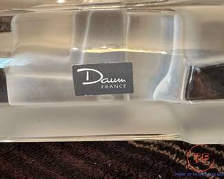 DAUM France Crystal Cadillac Eldorado