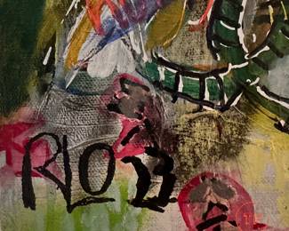 Original Oil on Canvas by REX OLSON