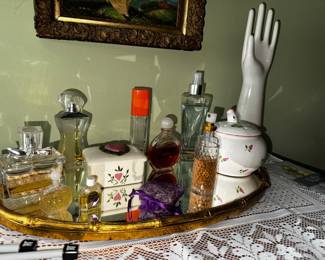 Perfumes and toiletries, hand is SOLD