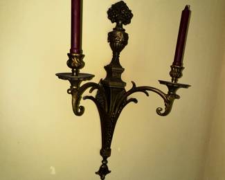 Pair of wall sconces