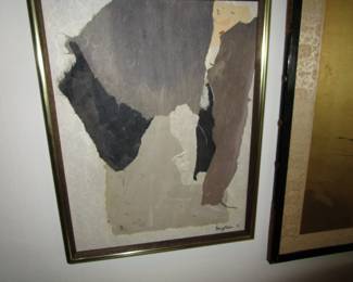 Marilyn Bergstrom Mixed Media mid century