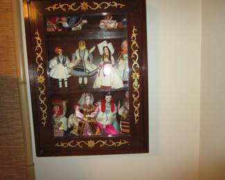 Dolls purchased in travel decades ago