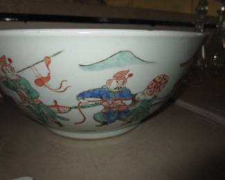 Antique Chinese large bowl