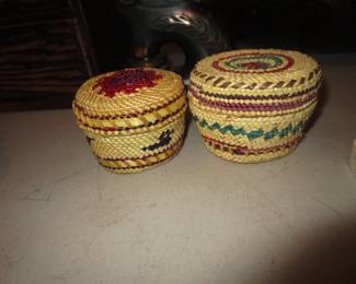 Makah baskets