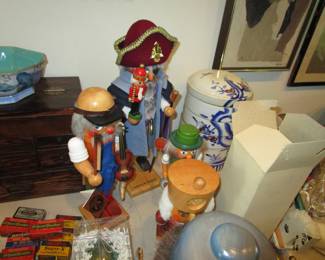 Vintage German nutcrackers