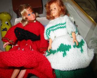 Vintage Francie and Skipper