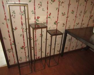 Mid Century Modern plant tables