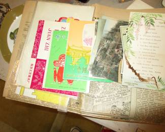 More ephemera