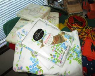 Vintage new/old stock sheets