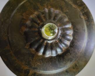 Real orchid sealed in vase