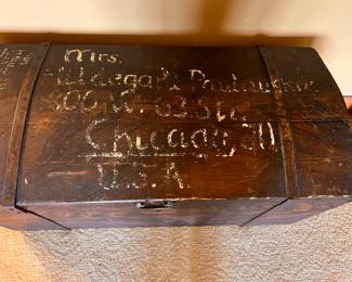 Vtg. Wooden Migrant truck - Chicago IL U.S.A. 