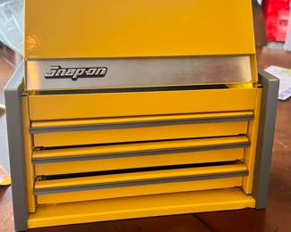 Snap-On mini yellow tool box