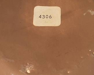 Haeger Pottery Ball Vase 1980's