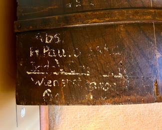 Vtg. Wooden Migrant truck