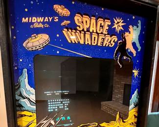Space Invaders by Midway's a Bally Co.  video machine WORKS