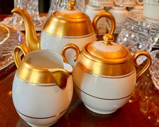 Austria M Z - Tea pot w/cream & sugar 