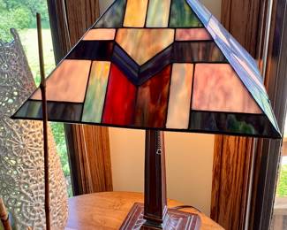 Stain glass lamp