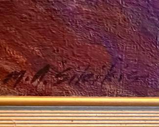 Michael Sileikis signed art