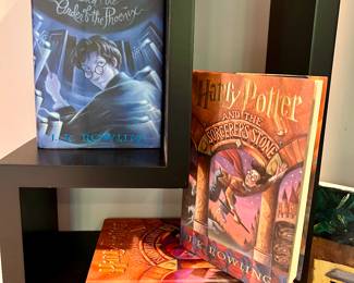 Harry Potter hard cover books 