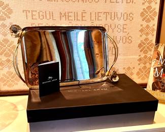Michael Aram tray w/box