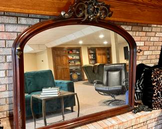 Antique Gold Dust mirror  