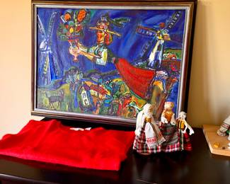 Original oil painting by Lithuanian artis Rimas Biciunas