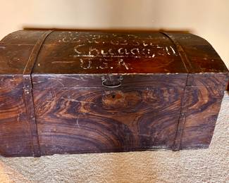 Vtg. Wooden Migrant truck