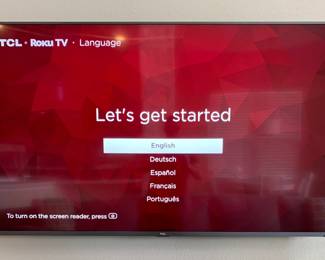 65" TCL Roku 4K TV