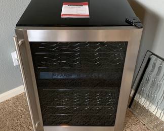 Magic Chef wine refrigerator. 