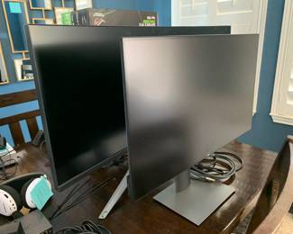 27" Dell Monitor + 34" Asus ROG Swift Ultrawide Monitor