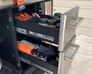 Blackstone 36" Griddle. Only a couple years old, well maintained, lots of accessories to go with it.