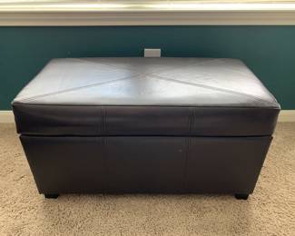 Brown Storage Bench