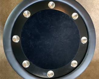 Nighthawk BBO Poker Table w/ Hard Top and 4 Chairs