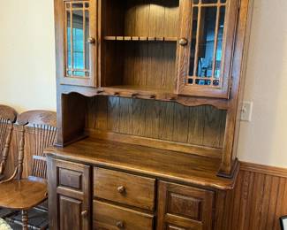 Wooden China Cabinet