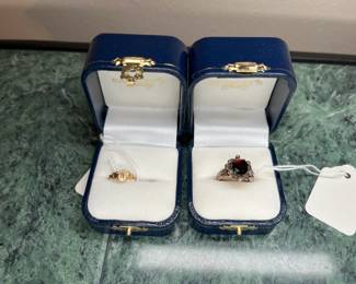 10lk & 14k Rings & Jewelry
