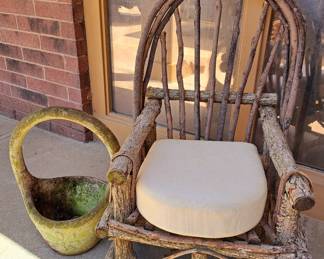 Much primitive, rustic and outdoor.