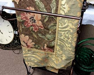 Much linens, quilts and textiles