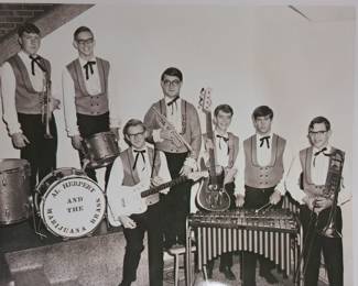 1960's "Al Herpert and the Marijuana Brass" vintage photo