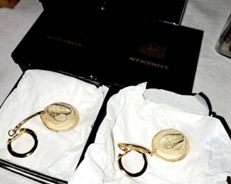 Stetson Hat key chains in Stetson labeled box