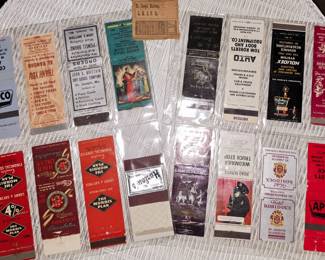 Vintage St. Joseph, MO match book covers 