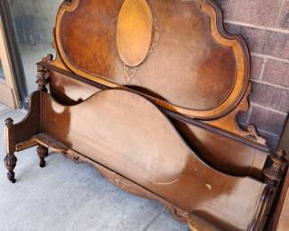 Matching headboard and foot board 