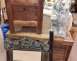 Handmade wood trunks