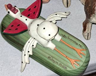 Dept 56 Bryan McNutt's "Chicken over Watermelon Morning After"